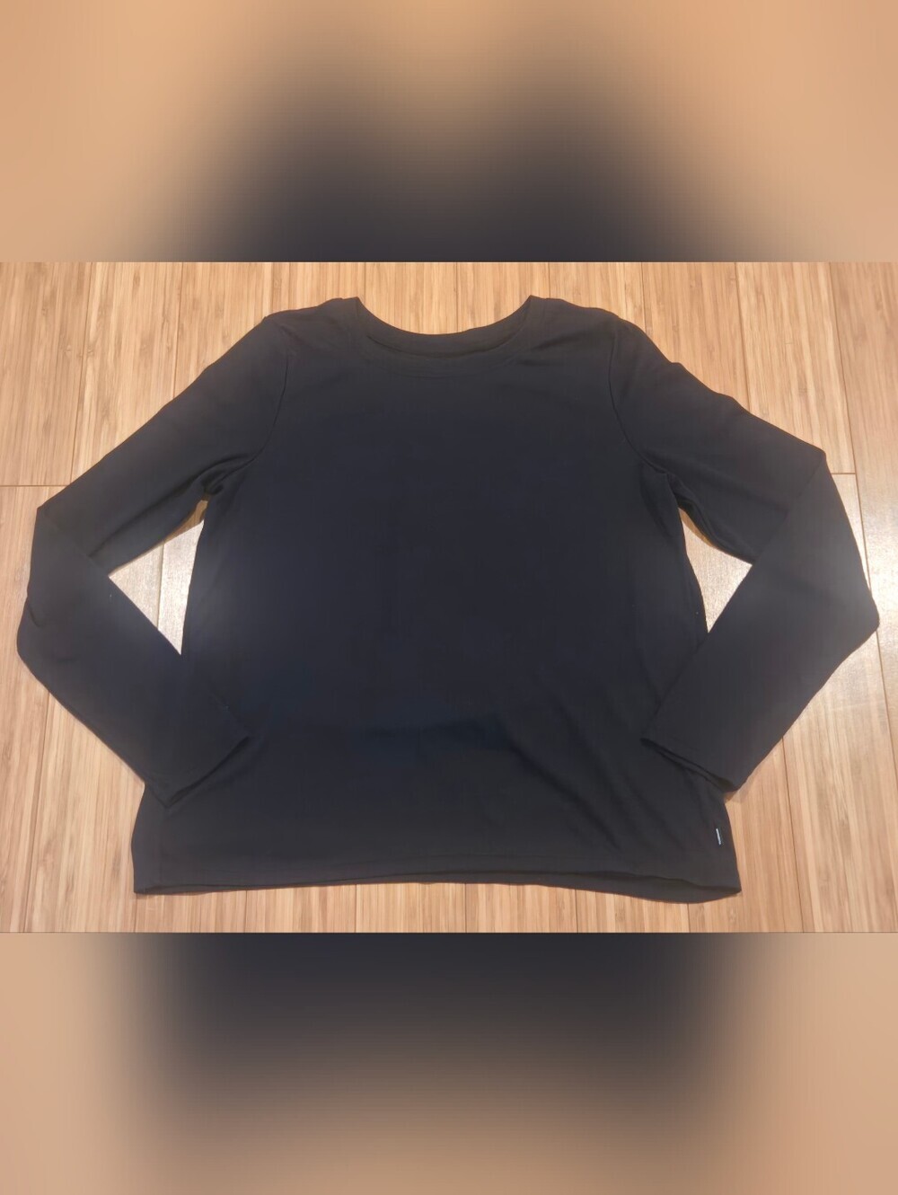 Mondetta Black Long Sleeve Women's Top